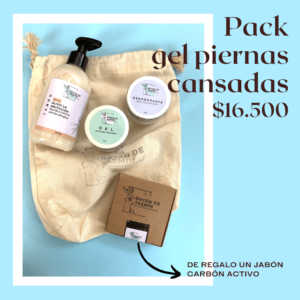 Pack 9 – Gel piernas cansadas